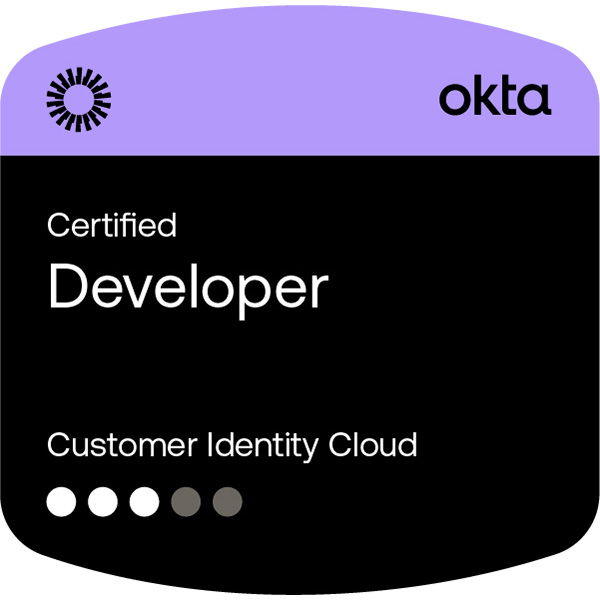 Okta Developer Badge