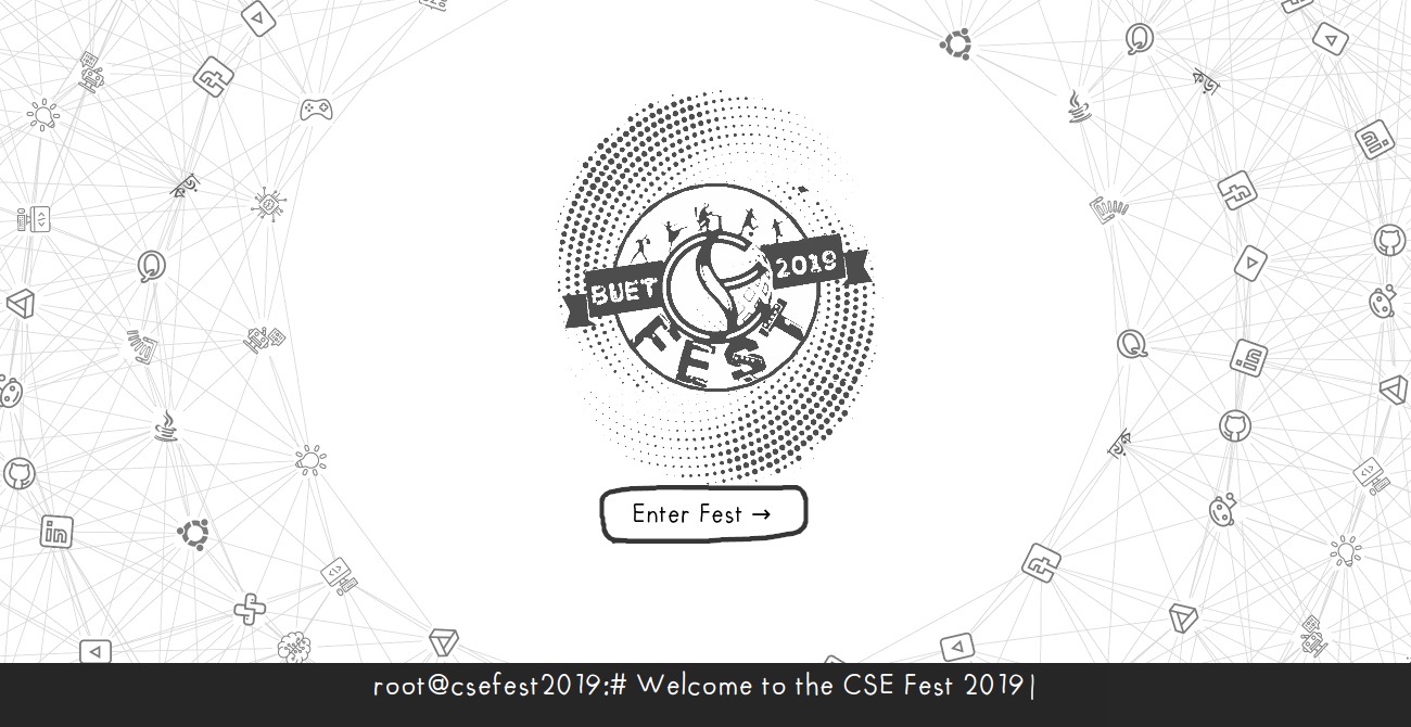 Websites and Systems for CSE Festival 2019, BUET