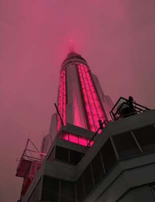 The Empire State, sky-high