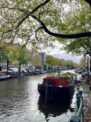 Amsterdam’s quiet canal life