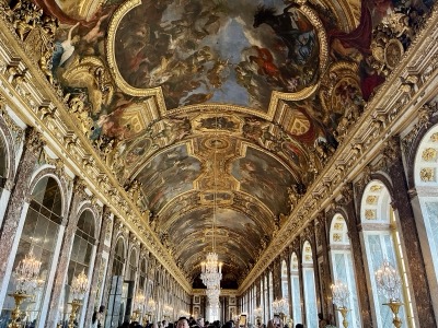 The gilded halls of Versailles