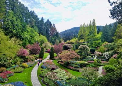 Butchart’s floral paths