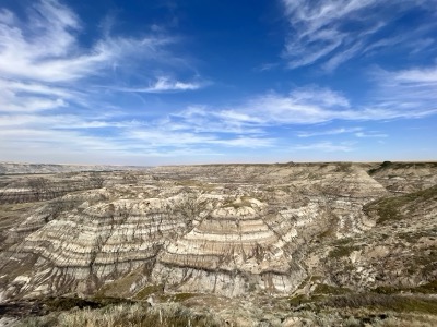 Badlands’ sculpted lines