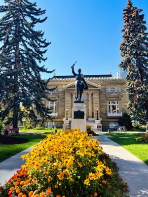 A memorial in silence