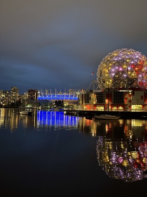 Science World in morning light