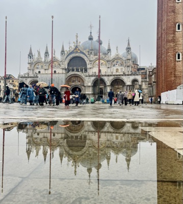 St. Mark’s Basilica mirrored